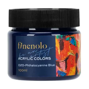 100ml Acrylic Color (Phthalocyanine Blue)