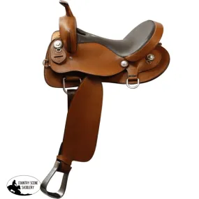 16" Double T Trail Saddle. Smooth