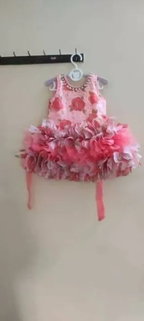 1st Birthday Beautiful Frock/Dress For Baby Girl