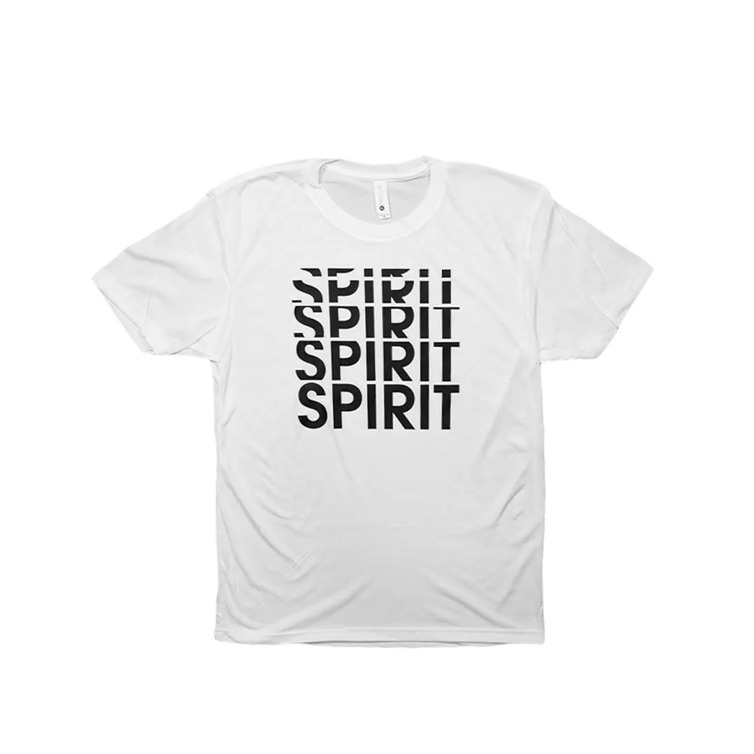 2023 Washington Spirit Short Sleeve Adult Tee - SPIRIT SPIRIT SPIRIT - White