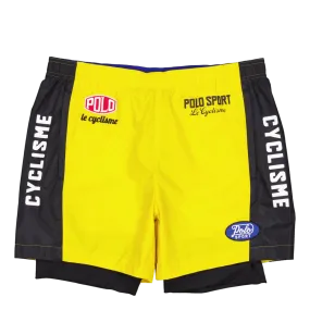 5.25-Inch Polo Sport Short Canary Yllw/Whte/Polo Blck