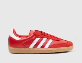 adidas Originals Women's Samba OG Better Scarlet / Footwear White