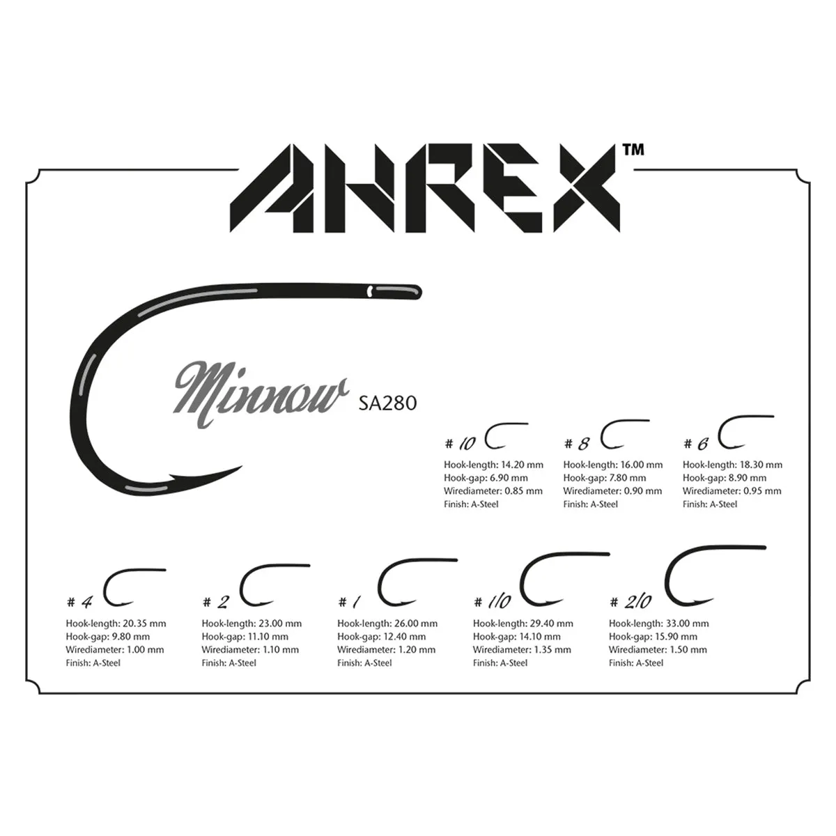 Ahrex SA 280 Saltwater Minnow