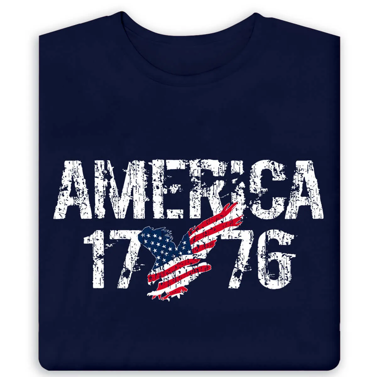 America 1776 Made In USA Short Sleeve Tee