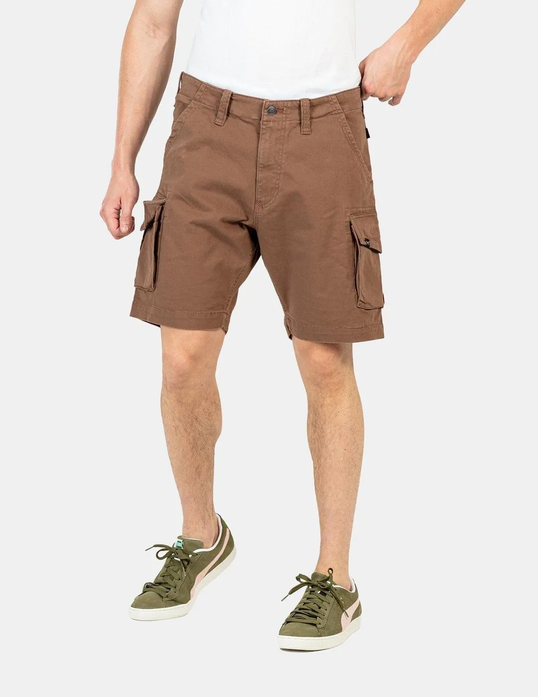 Bermudas Reell City Cargo St Marrón