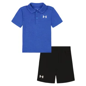 Boys' Under Armour Infant Polo 2-Piece Short Set