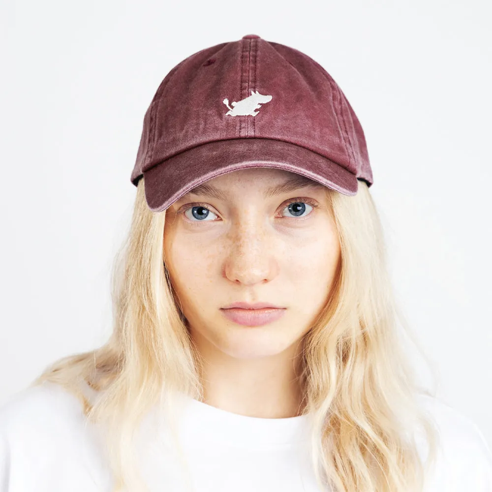 Cap Adult Moomintroll Maroon