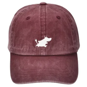 Cap Adult Moomintroll Maroon