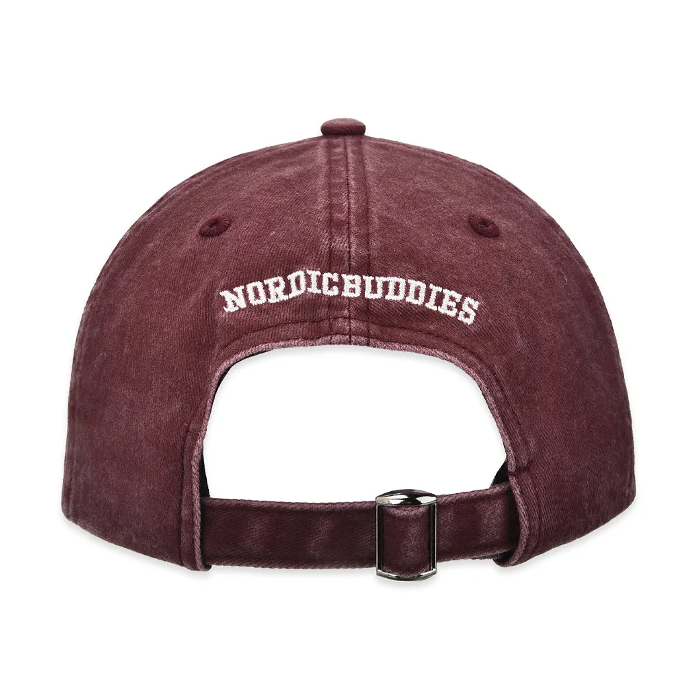 Cap Adult Moomintroll Maroon