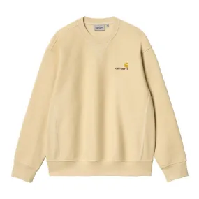 CARHARTT WIP SUDADERA AMERICAN SCRIPT SWEAT RATTAN