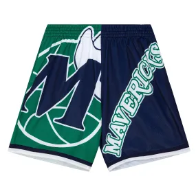 DALLAS MAVERICKS MITCHELL & NESS 2022-23 HARDWOOD CLASSIC BIG FACE SHORTS