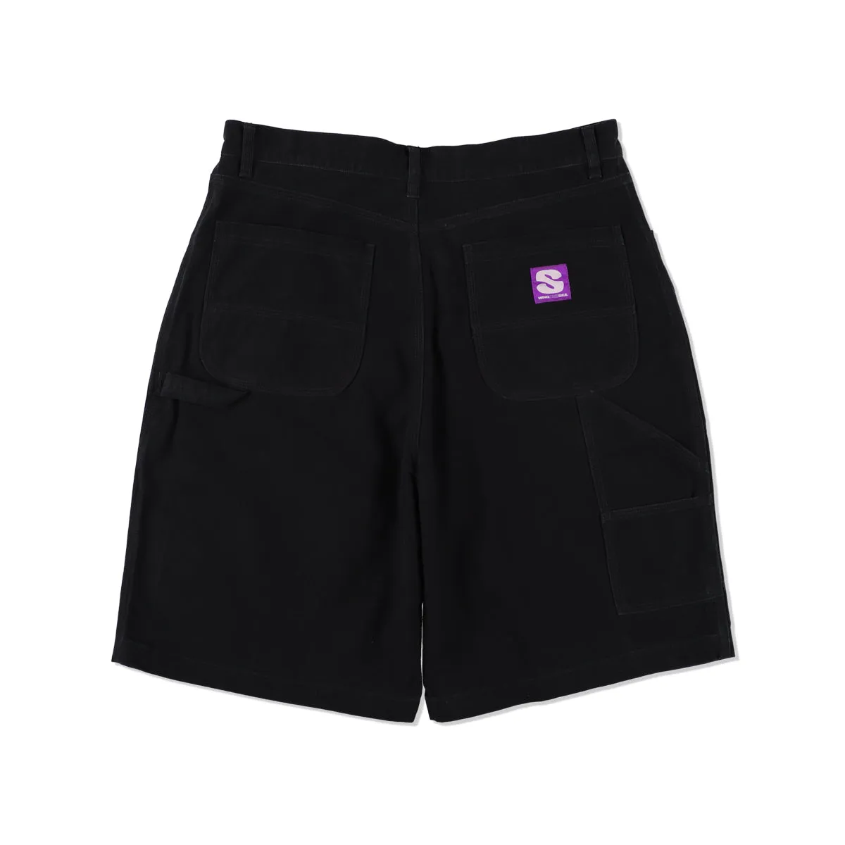 Faded Duck Painter Short / BLACK