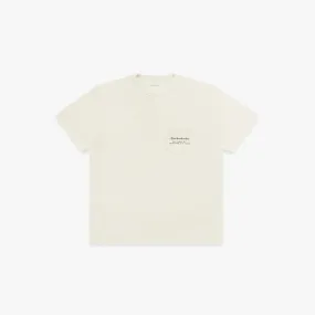 Flagship Pocket T-shirt | Milk | Knickerbocker