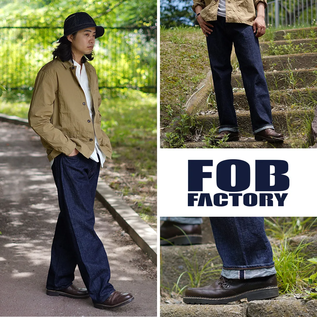 FOB FACTORY / F1147 Wide denim 5P pants