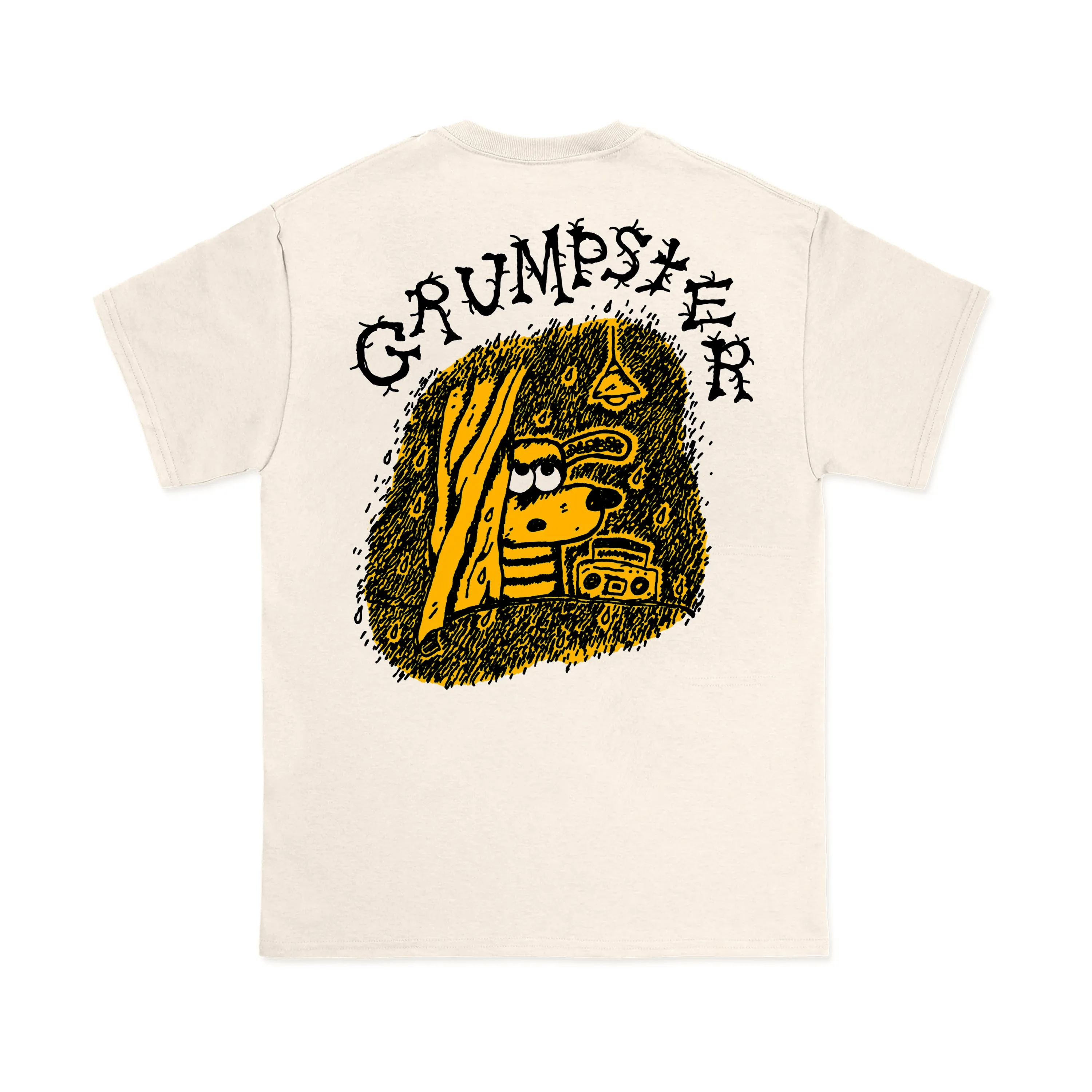 Grumpster Cream - Tee