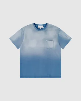 INDIGO WASH RIVET T-SHIRT