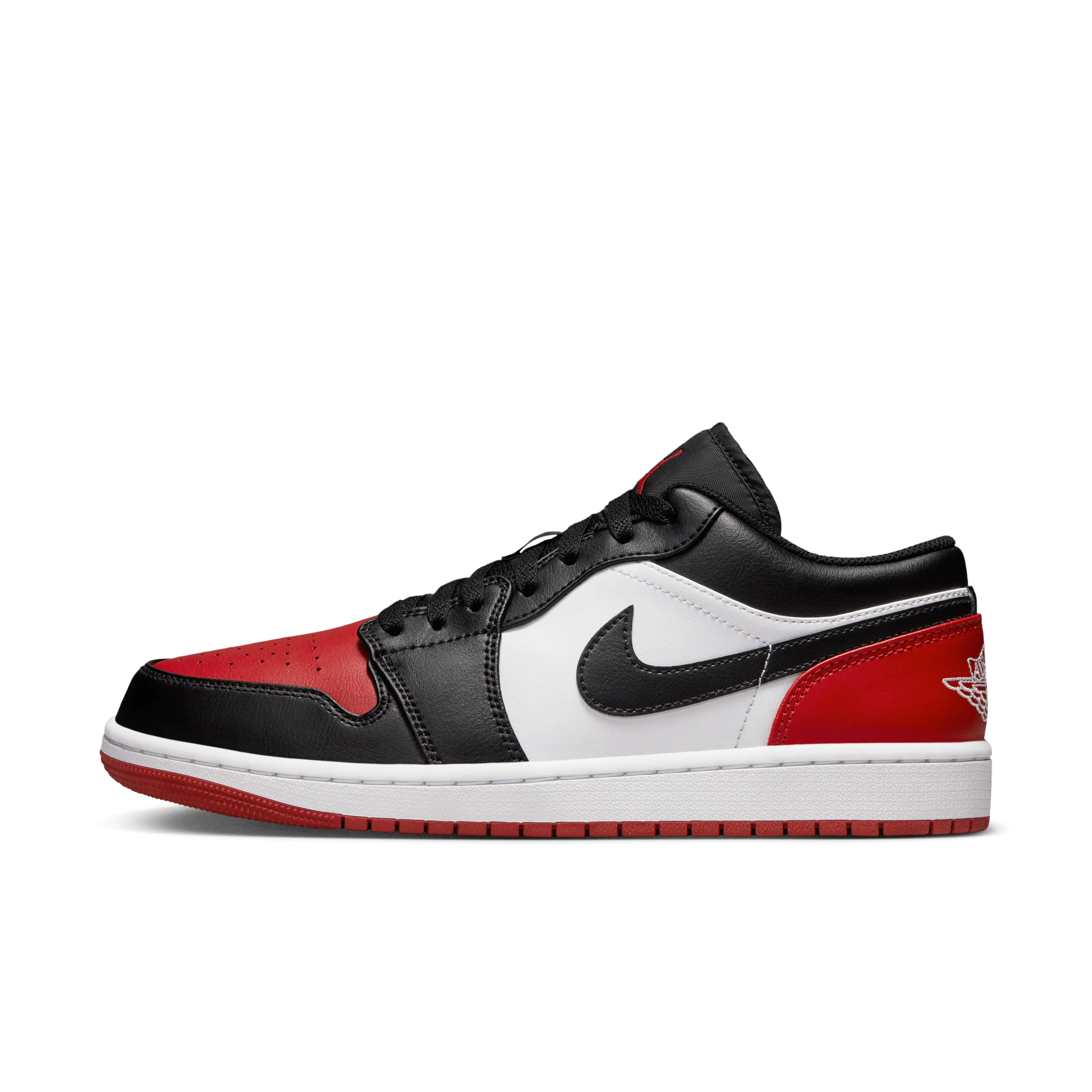 Jordan - Men - Air Jordan 1 Low - White/Black/Varsity Red