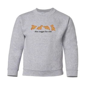 Kids 'Dino Nugget Fan Club' Crewneck Sweatshirt