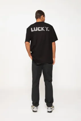 Lucky Diamante Tee - Black