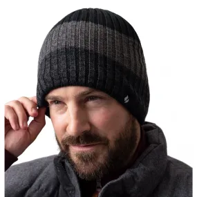 Mens Linden Beanie Hat - Black