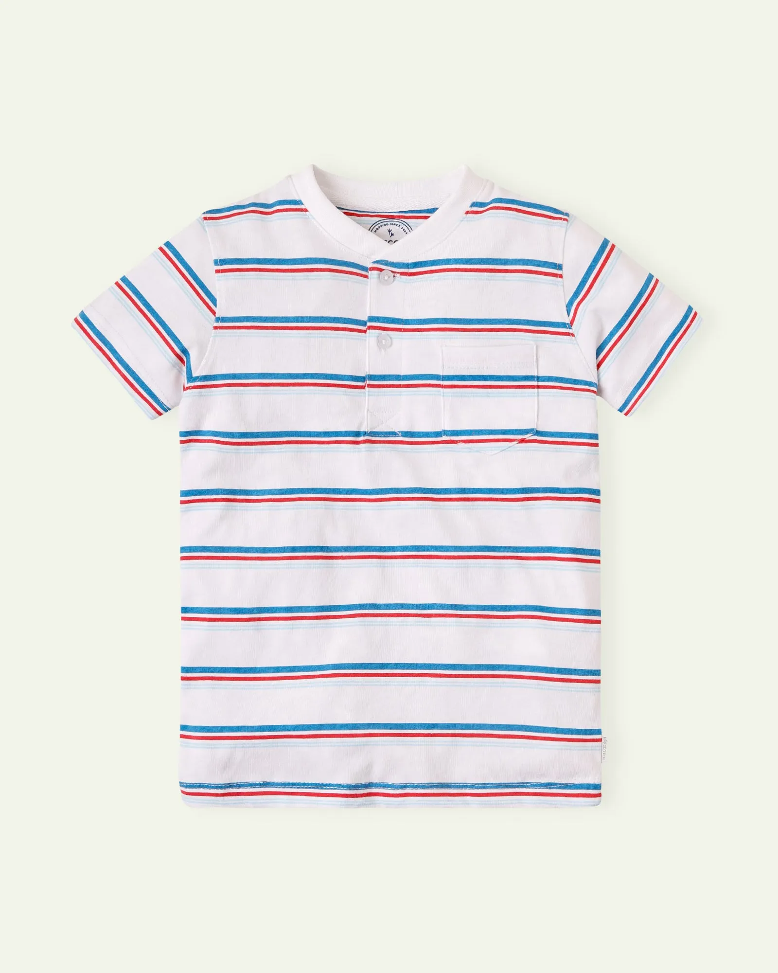 Multi Stripes Henley