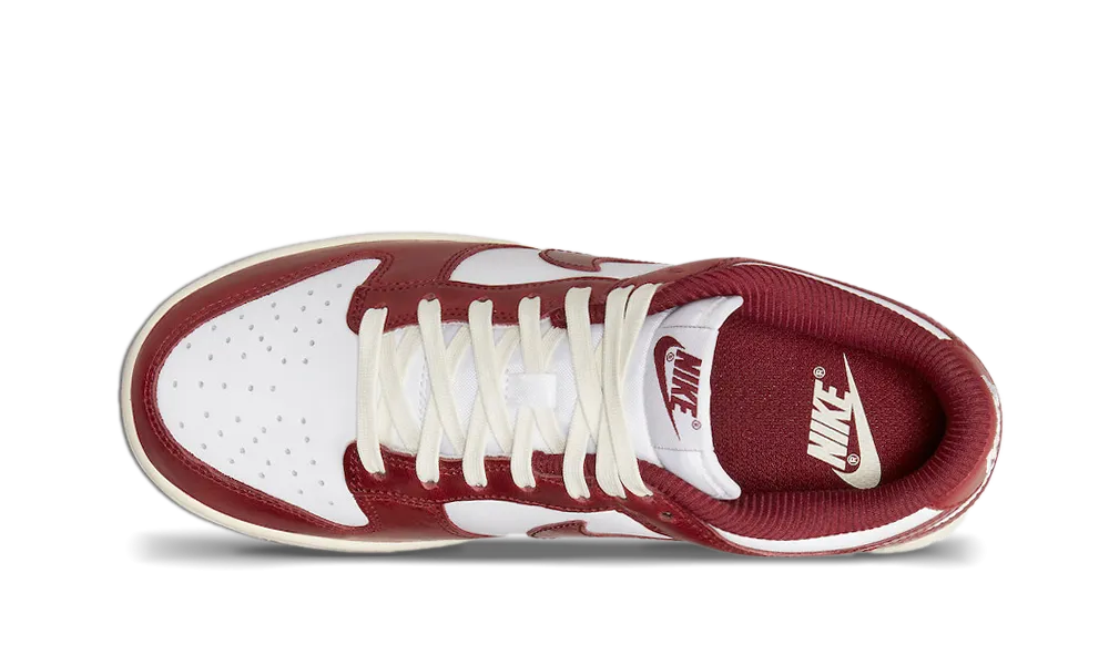 Nike Dunk Low PRM Vintage Team Red