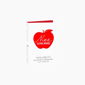 NINA EXTRA ROUGE EAU DE TOILETTE SAMPLE 1,5ML