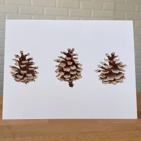 Pinecones - Card