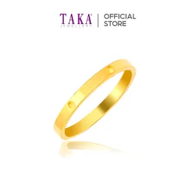 TAKA Jewellery 999 Pure Gold 5G Ring