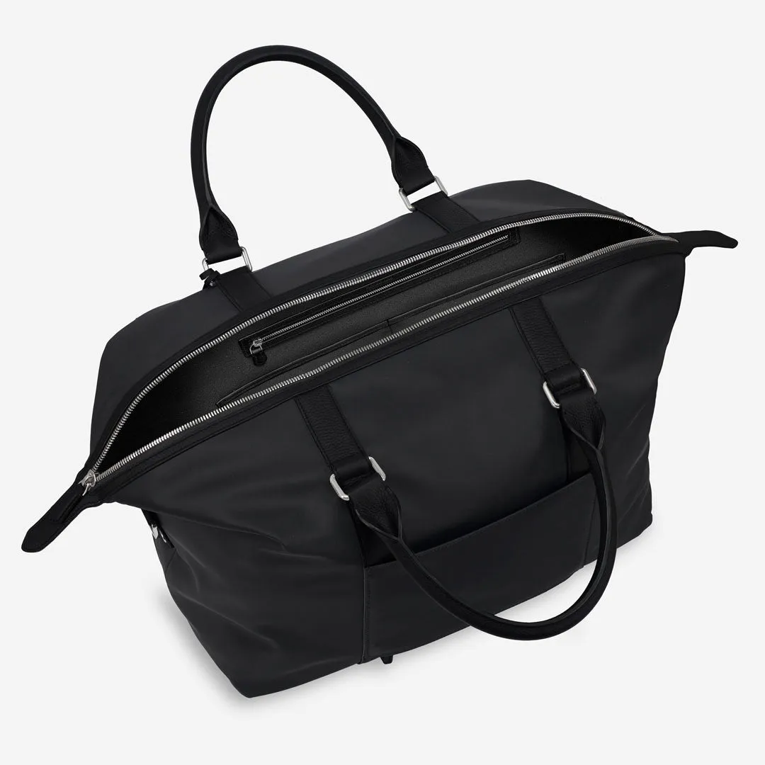 The Resilon™ Nylon Duffle Bag - Black Caviar