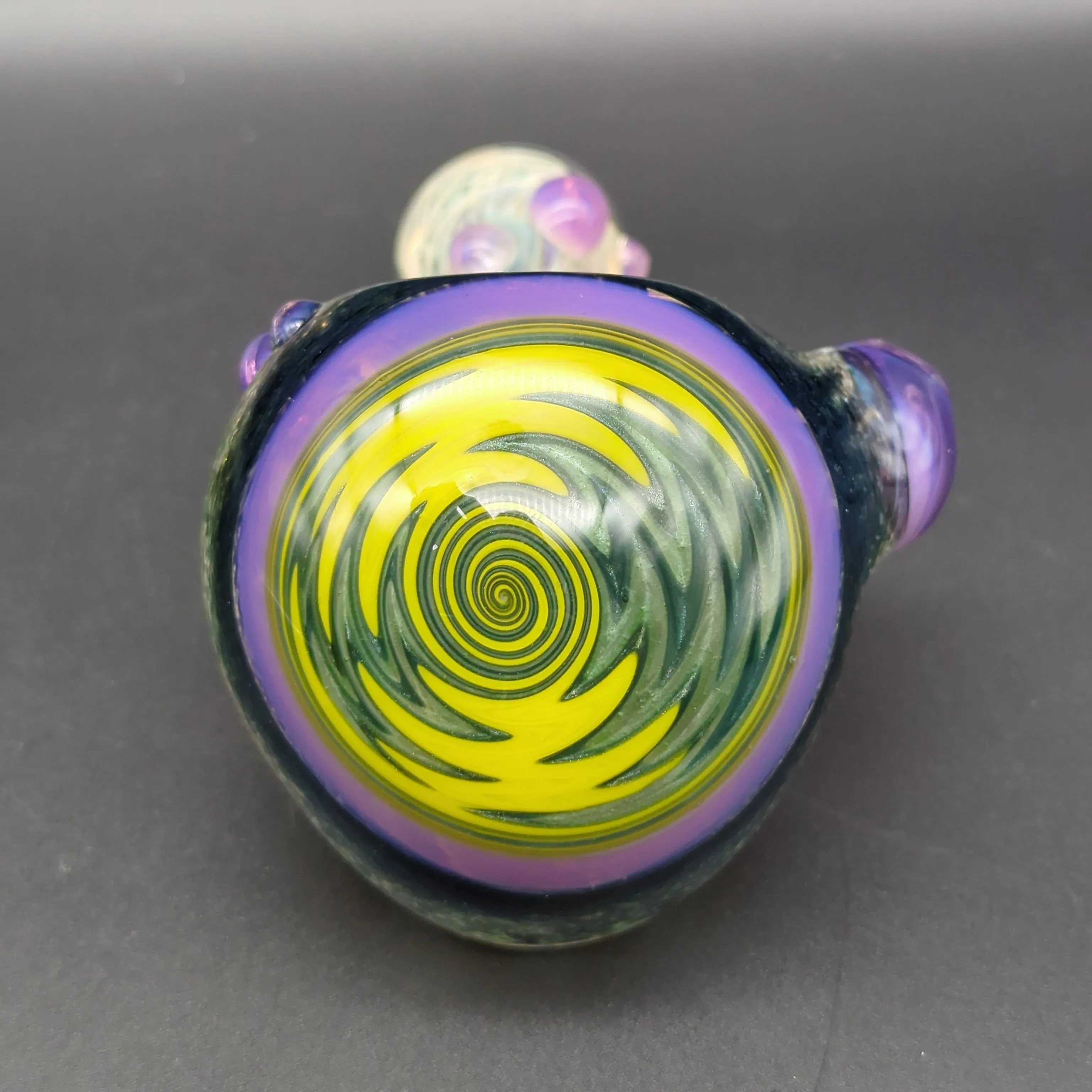 Wig Wag Ghost Fumed Heady Sherlock Pipe - by Over__Glass